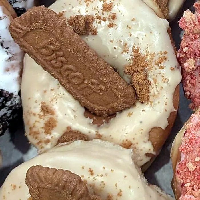 Biscoff donut