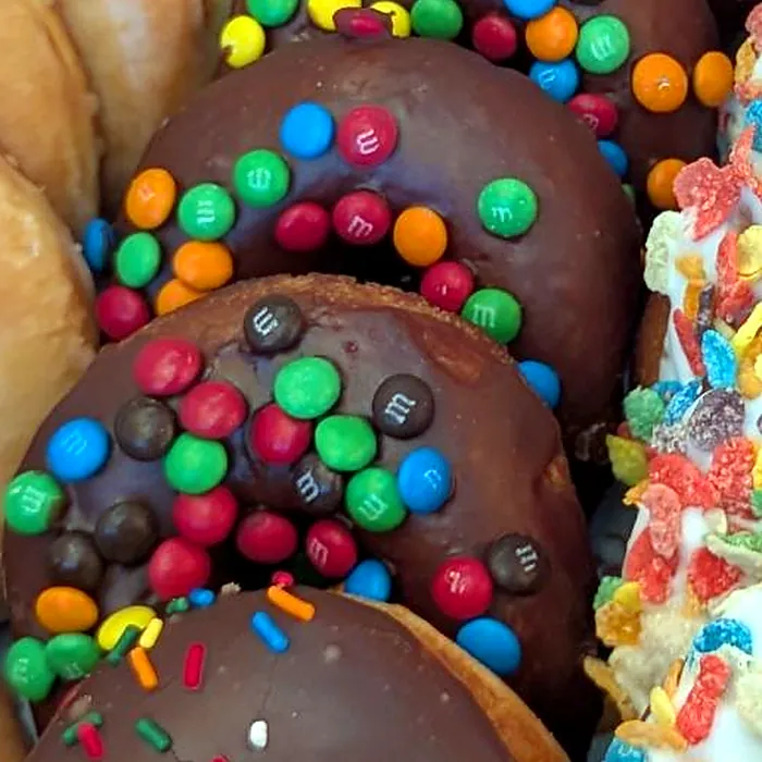 M&M donut