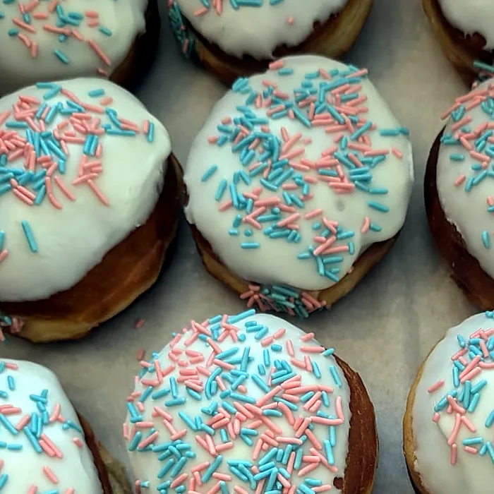 Vanilla Frosted donut
